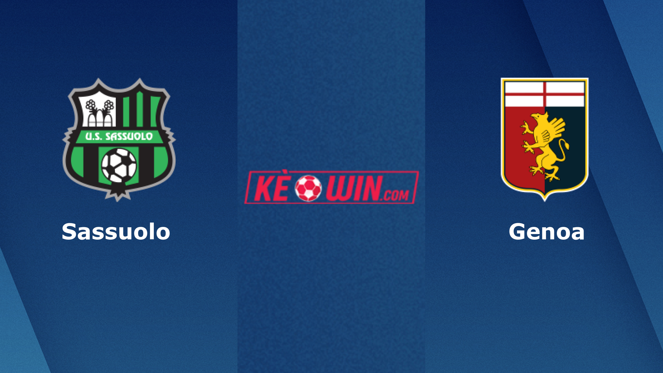 Sassuolo vs Genoa – Soi kèo bóng đá 22h30 06/01/2022 – VĐQG Italia