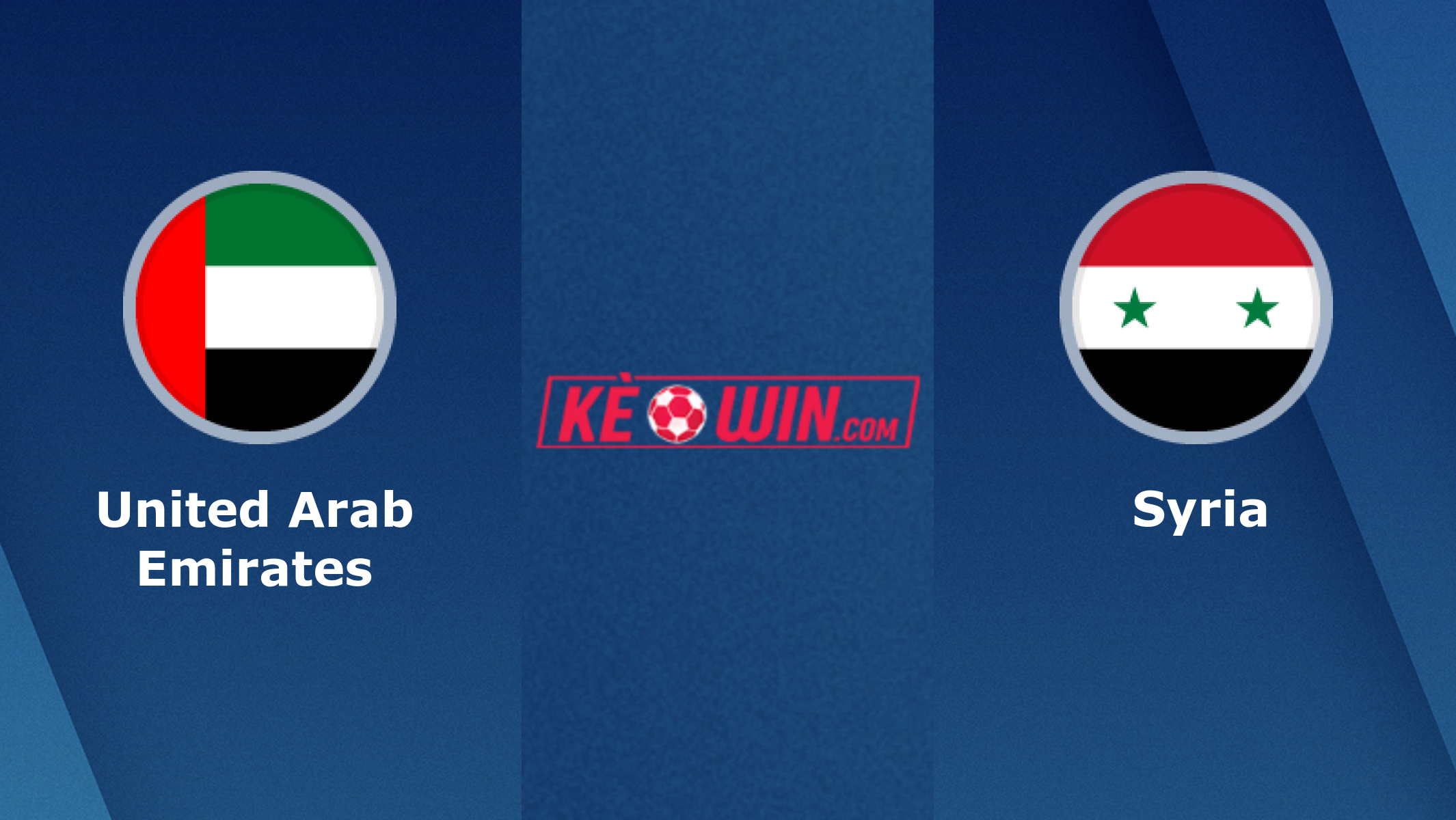Các Tiểu vương quốc Ả Rập Thống nhất vs Syria – Soi kèo bóng đá 22h00 27/01/2022 – Vòng loại World Cup 2022